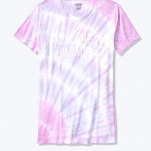 Light Purple Tie Dye T Shirt